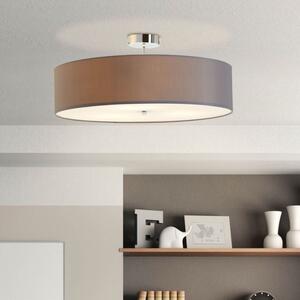 Brilliant 93522/63 Stropní lustr ANDRIA šedá textilie, průměr 60cm