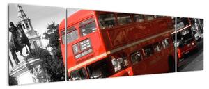 Anglický autobus Double-decker - obraz (170x50cm)
