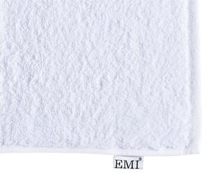 Ručník bavlněný bílý 50 x 90 cm EMI