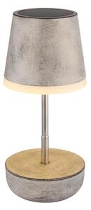 Globo 36638SA - LED Solární lampa 10xLED/0,06W/3V IP44 šedá