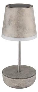Globo 36638SA - LED Solární lampa 10xLED/0,06W/3V IP44 šedá