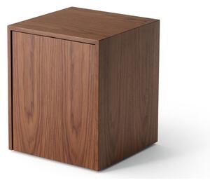 Noční stolek s úložným prostorem Mass Side "Walnut" New Works