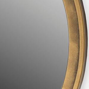 White Label Mosazné kulaté závěsné zrcadlo WLL Matz 60 cm