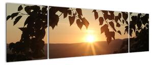Západ slunce - obraz (170x50cm)