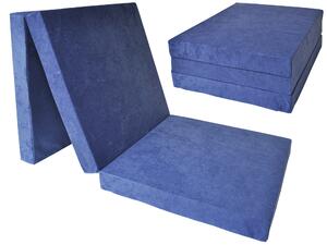 Skládací matrace pro hosty Fun tmavě modrá