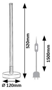 Rabalux 74165 - LED Stolní lampa NIVARO LED/8W/230V 3000K
