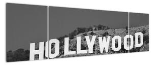 Nápis Hollywood - obraz (170x50cm)