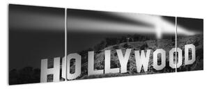 Nápis Hollywood - obraz (170x50cm)