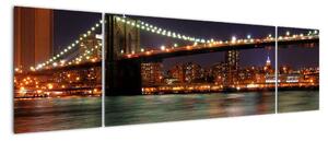 Světelný most - obraz (170x50cm)