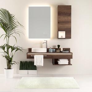 Koupelnový kobereček BATI | 50 x 70 cm Barva: Hnědá