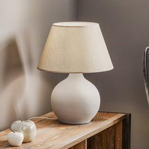Stolní lampa Sfera, výška 53 cm, cementová/šedá