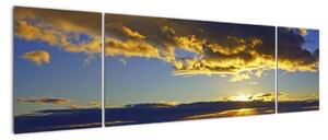 Západ slunce na moři - obraz na zeď (170x50cm)