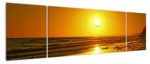 Západ slunce - obraz do bytu (170x50cm)