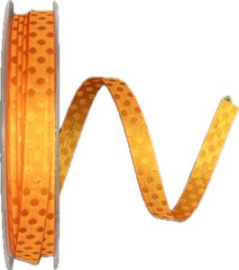 Stuha saténová BILBAO ORANGE oranžová A 10mm x 20m (4,95 Kč/m)