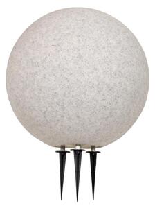 Venkovní lampa KULA 1xE27/60W/230V pr. 40 cm IP44 šedá