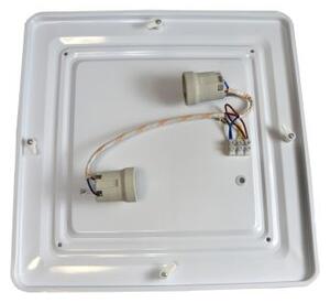 Stropní svítidlo WILTON 2xE27/60W/230V 33x33 cm antracit