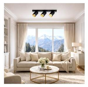 Bodové svítidlo FILO 3xGU10/30W/230V černá/zlatá