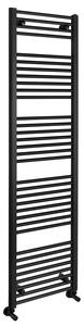 Aqualine Aqualine, DIRECT topné těleso s bočním připojením 450x1680 mm, černá matná, ILR64B