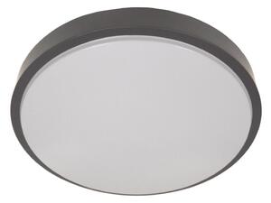 Stropní svítidlo se senzorem WILTON 2xE27/60W/230V pr. 33 cm antracit
