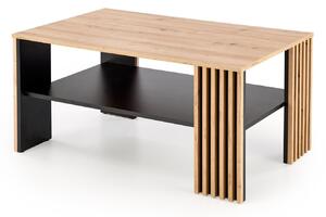 Konferenční stolek Femme (dub artisan + černá). 1092442