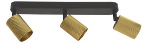 Bodové svítidlo ELAN 3xGU10/30W/230V zlatá/černá