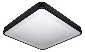 LED Stropní svítidlo se senzorem WILTON LED/24W/230V 4000K 33x33 cm černá