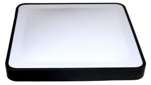 LED Stropní svítidlo se senzorem WILTON LED/24W/230V 4000K 33x33 cm černá