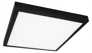 LED Přisazený panel CHRIS LED/20W/230V 4000K 40x40 cm černá