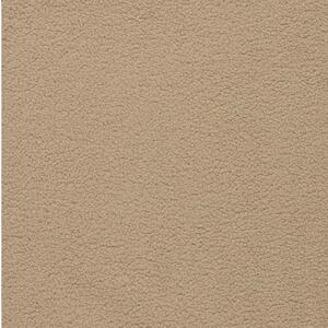 Hoorns Pískově hnědý látkový taburet Norma 60 cm