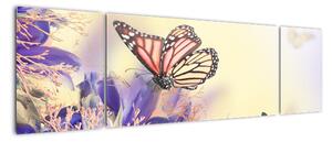 Motýli - obraz (170x50cm)
