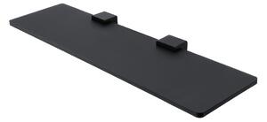 Police do koupelny černá skleněná plexiglass 50 cm NIMCO Kibo černé Ki-X350-C-90