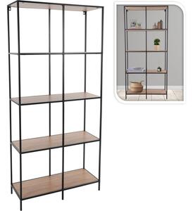 HOMESTYLING Regál s policemi 170x78 cm - design. vada KO-NB1510160sleva