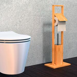 BAMBUS: stojan na WC štětku s držákem toaletního papíru BMBA02-PRH Eisl Sanitär