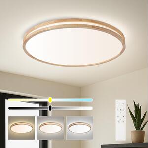 Brilagi - LED Stmív. svítidlo MOLINA LED/100W/230V 3000-6000K dub pr. 80 cm +DO
