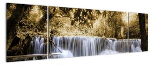 Vodopády - obraz (170x50cm)