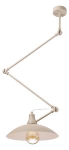 Brilagi - LED Lustr na tyči IRONBEAM 1xE27/60W/230V béžová
