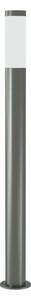 Brilagi - Venkovní lampa ELIA 1xE27/20W/230V IP44 100 cm matný chrom