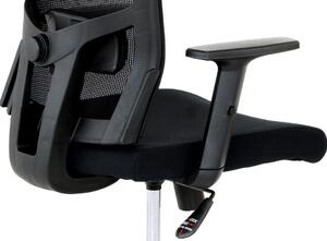 Kancelářská židle s houpacím mechanismem, černá KA-B1012 BK