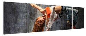 Street Dance tanečnice - obraz (170x50cm)