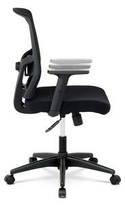Kancelářská židle s houpacím mechanismem, černá KA-B1012 BK