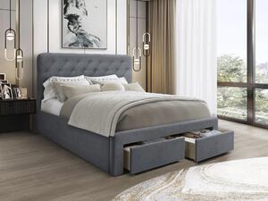 Manželská postel 160 cm Morasol (šedá). 1092482
