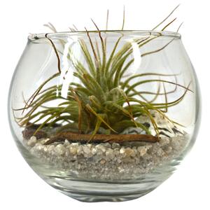 Skleněná váza boule, průměr 6 cm