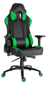 Herní židle RACING PRO ZK-012 XL černo-zelená