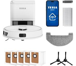 TESLA Electronics RoboStar - Chytrý robotický vysavač 3v1 3200 mAh Wi-Fi bílá