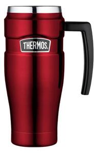 Thermos Termohrnek nerezový těsnící s madlem 0,47l červený