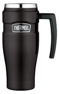 Thermos Termohrnek nerezový těsnící s madlem 0,47l matně černý