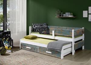 Rozkládací postel Solano s úložným prostorem 60x120 cm