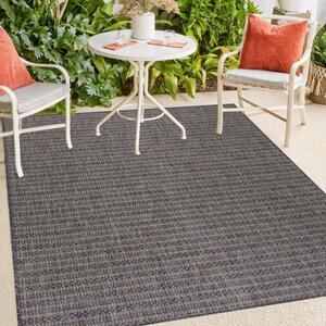 Vopi | Venkovní kusový koberec Zagora 4513 black - 280 x 370 cm