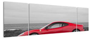 Červené Ferrari - obraz (170x50cm)