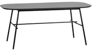 Hoorns Černý mangový jídelní stůl Gancen 180 x 90 cm